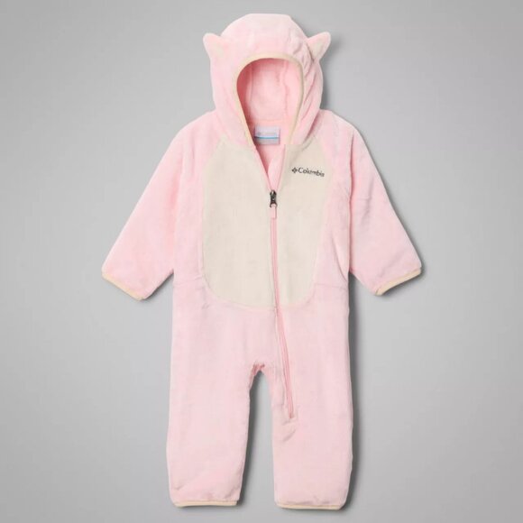 NWT Columbia Foxy Baby Sherpa Bunting Size 12-18M Pink - Picture 1 of 2
